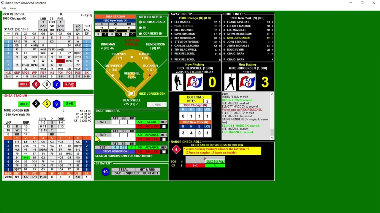 PC IPA 1980 Cubs vs Mets / Reuschel vs Swan Opening Day