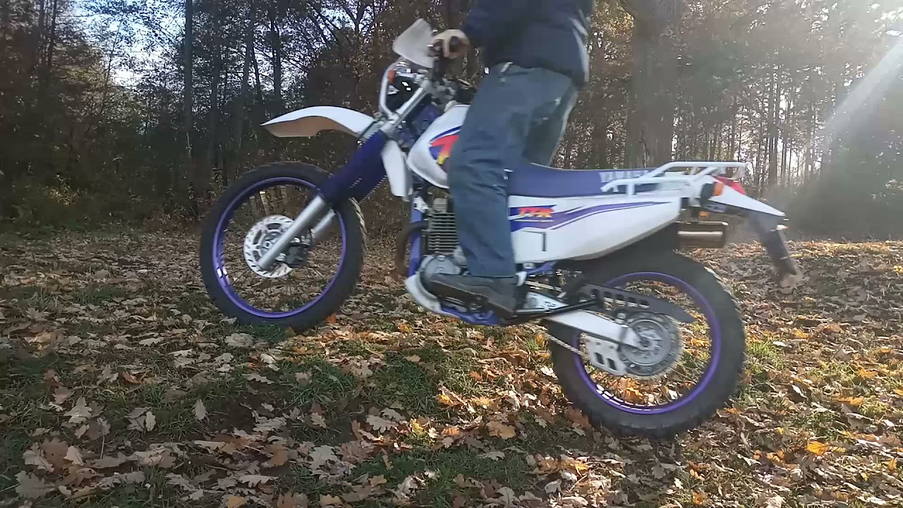 Yamaha TT250R RAID Autumn ride