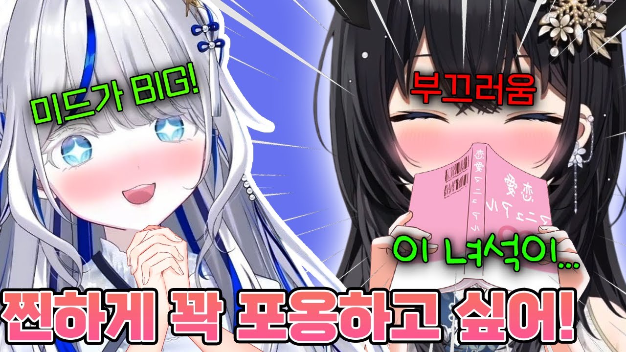 히나 가슴을 보고 음흉한 상상을 하고있는 린아가를 본 히나의 반응ㅋㅋㅋ