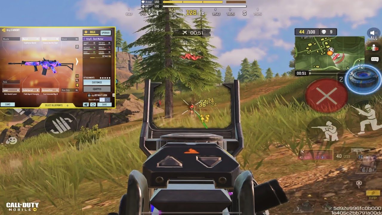 KRIG 6 kills faster then M4 and AK47 🤯 | Best KRIG 6 GUNSMITH in CODM BR | Solo vs Squads Gameplay