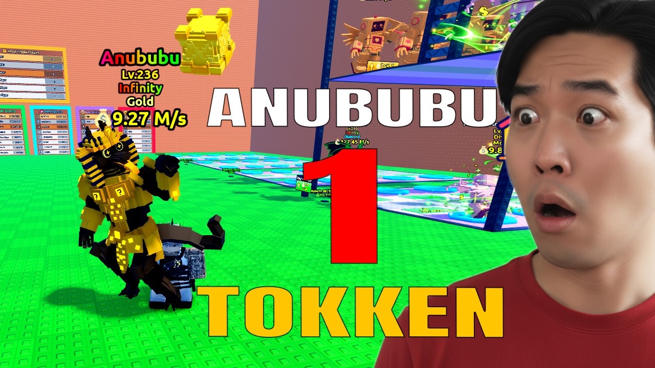 BÁN INFINITY ANUBUBU VỚI GIÁ 1 TOKEN | ESCAPE TISUNAMI FOR BRAINROTS