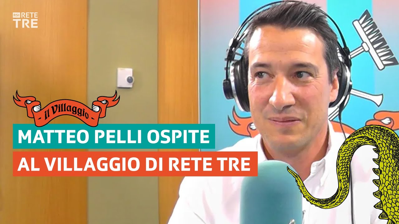 Matteo Pelli ospite al Villaggio di Rete Tre | Il Villaggio di Rete Tre | RSI