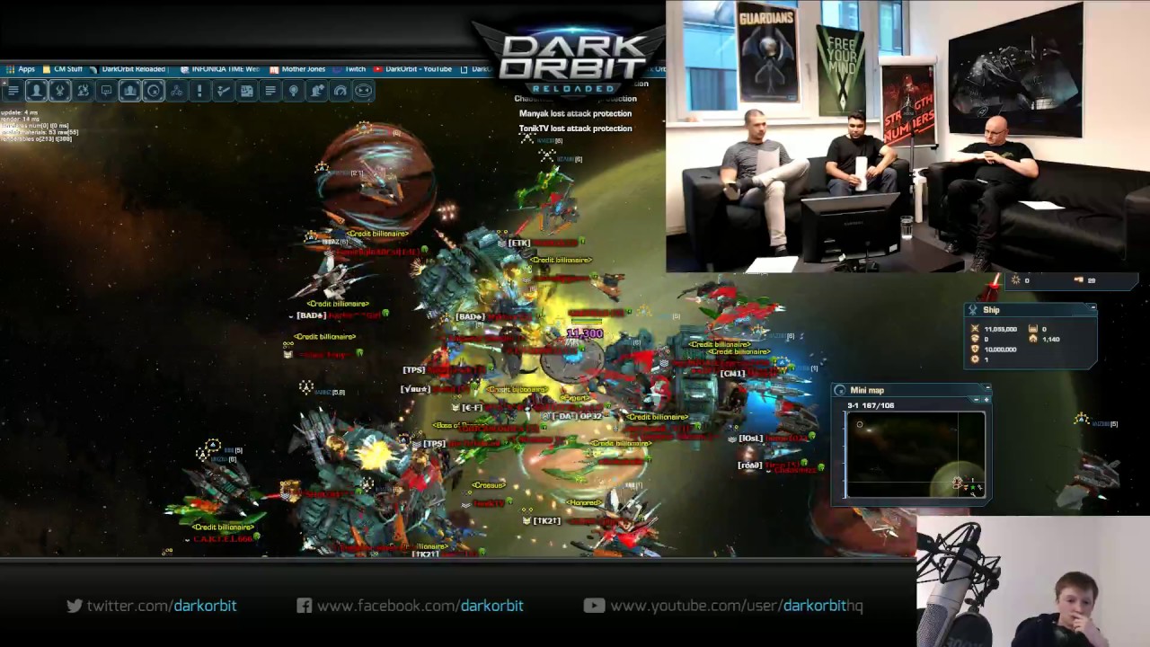 DarkOrbit Q&A Session #19 - Hatching Out - with Giveaways!!!