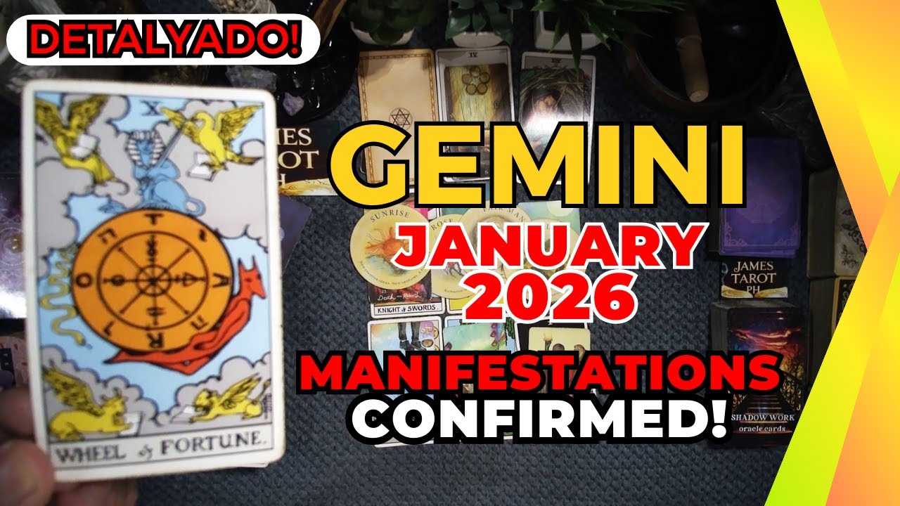 GEMINI Ang Swerteng Dadapo Sayo! BIBILIS NA ANG PROSESO! Makakabawi Na! JANUARY MANIFESTATION