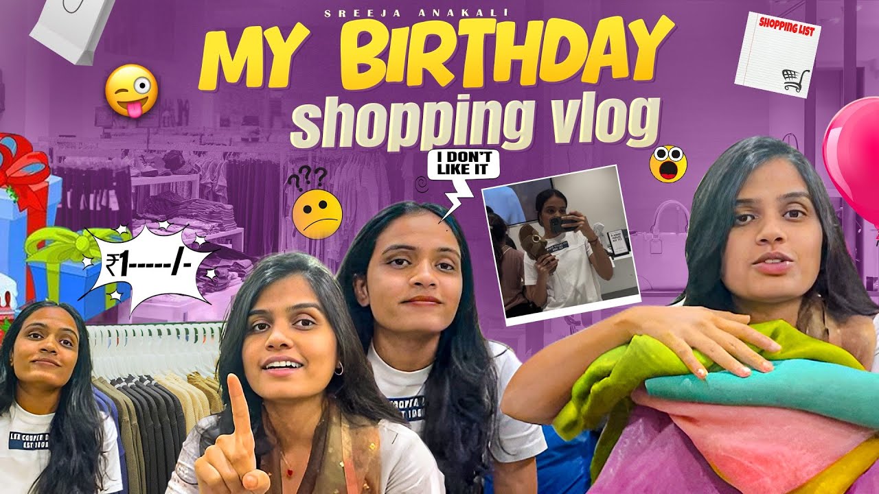 Naa birthday shopping😍 kosam velte 😏Akka shopping chesindi 😒😔||AS||