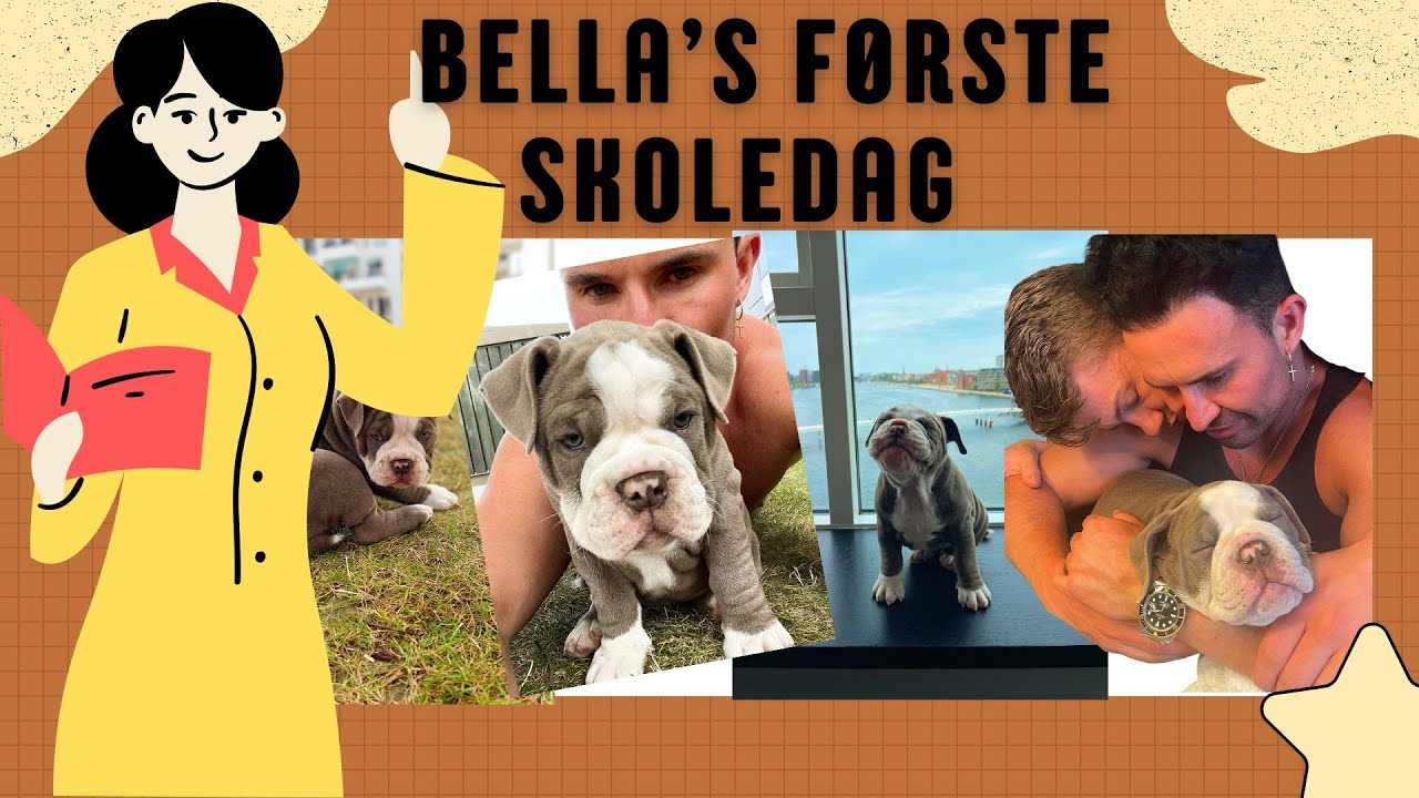 Bella’s første skoledag. Vi er meget spændte  / VLOG 13