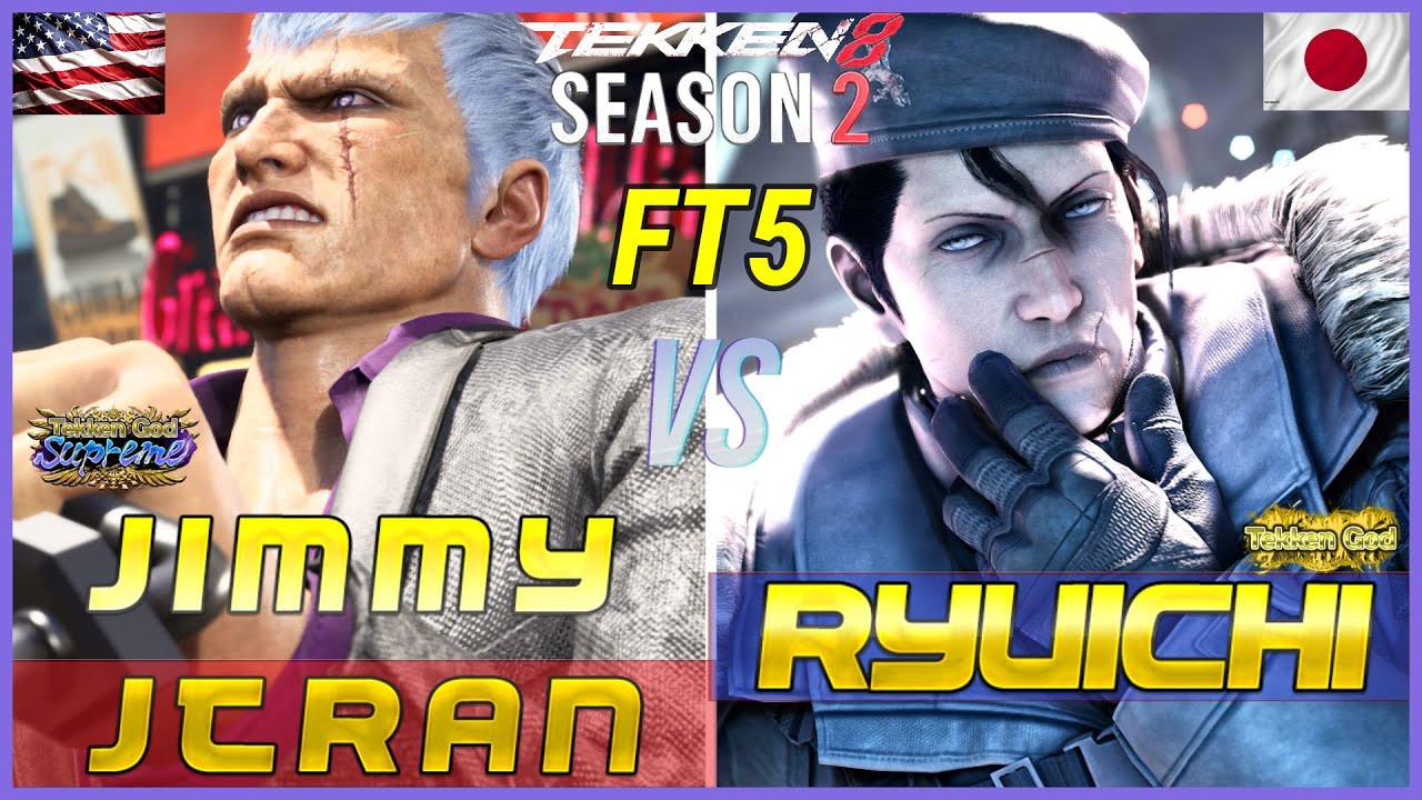 Tekken 8 Season 2 ▰ JIMMYJTRAN (Bryan) Vs RYUICHI (Dragunov) ▰ First To 5 Set!