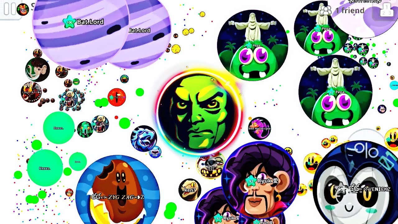 Tommy vs Crowded Party! (Agar.io Mobile Gameplay!)