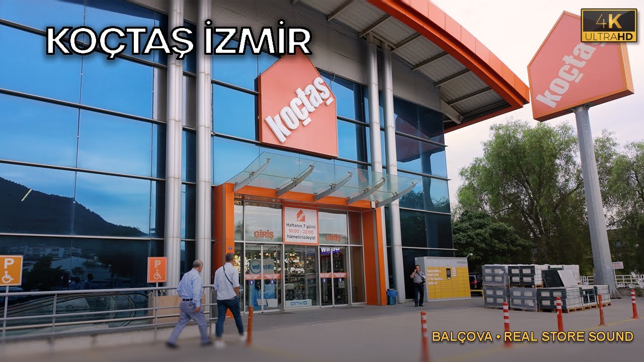 Koçtaş Balçova İzmir 4K Walking Tour | Real Store Sounds