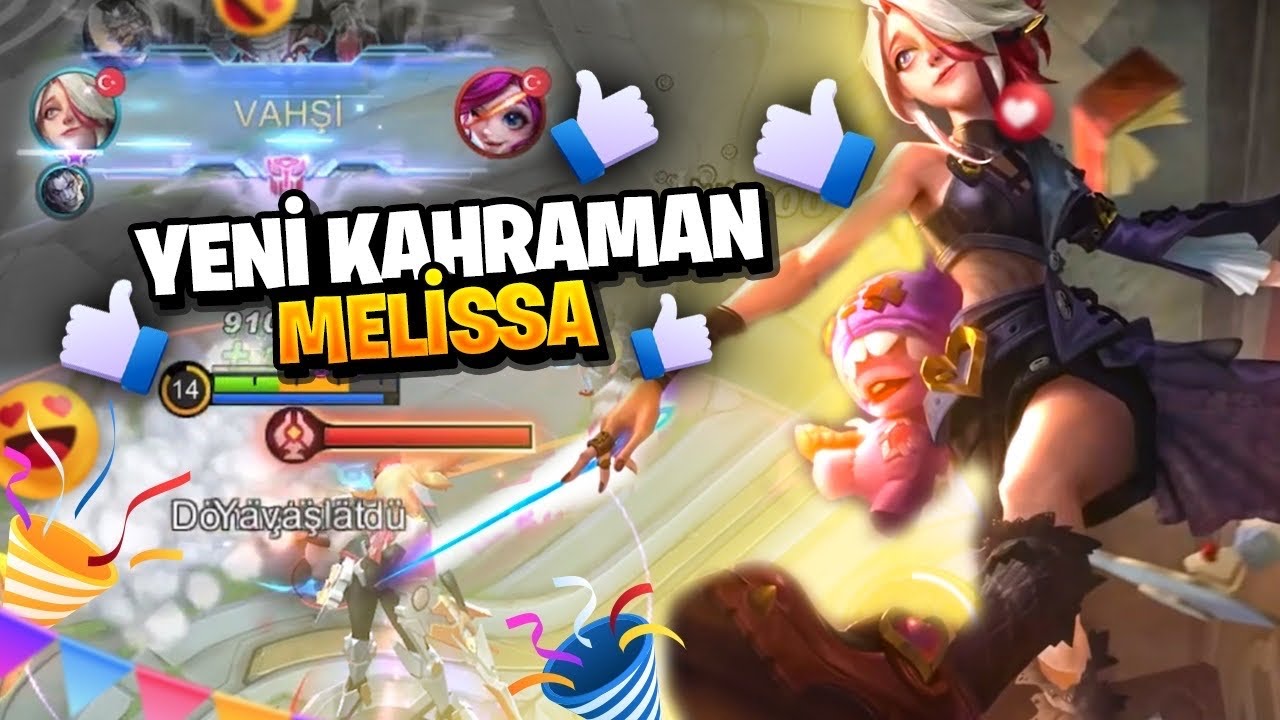 YENİ KAHRAMAN MELISSA VAHŞİ - Mobile Legends
