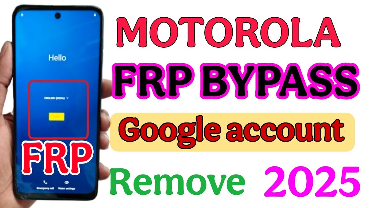 Motorola mobile ka lock kaise Tode || Motorola mobile ka FRP lock kaise bypass Karen