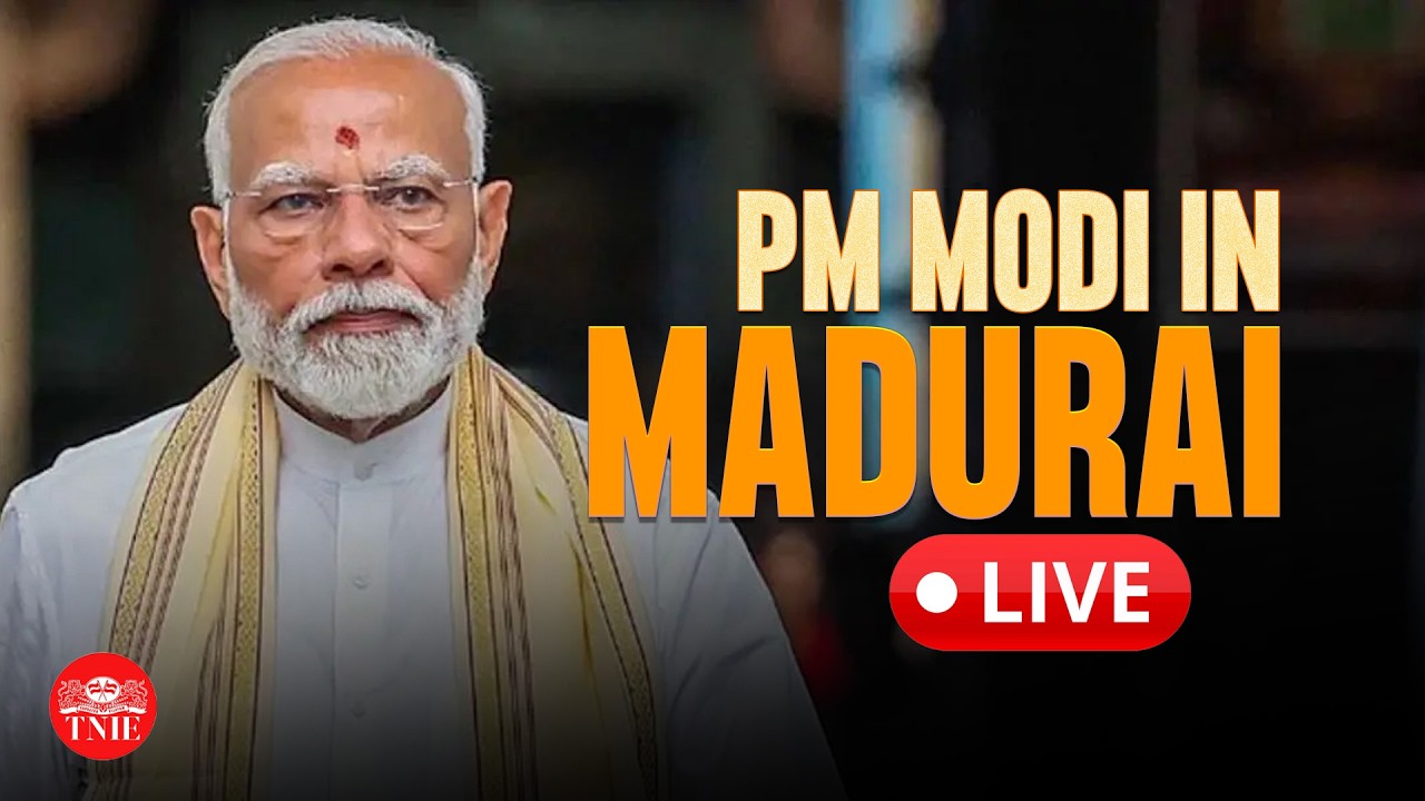PM Modi in Madurai LIVE | inauguration of various infrastructure projects |Tamil Nadu |DMK |BJP |NDA
