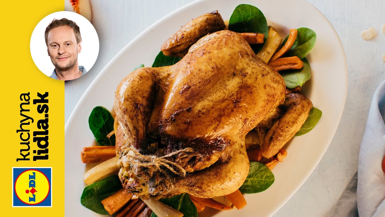 Kurča plnené mandľovou plnkou 🐔 | Marcel Ihnačák | Kuchyňa Lidla