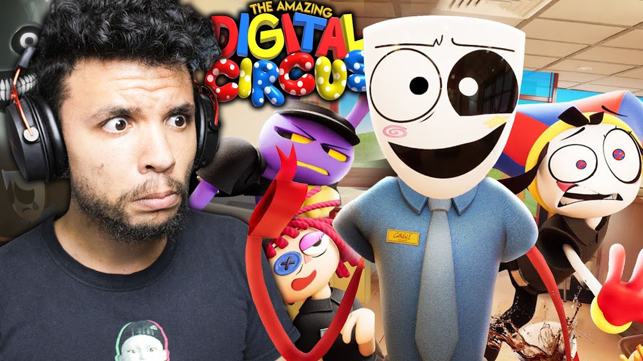 LA PRESSION DE GANGLE ! - Ma réaction à l'épisode 4 de The Amazing Digital Circus