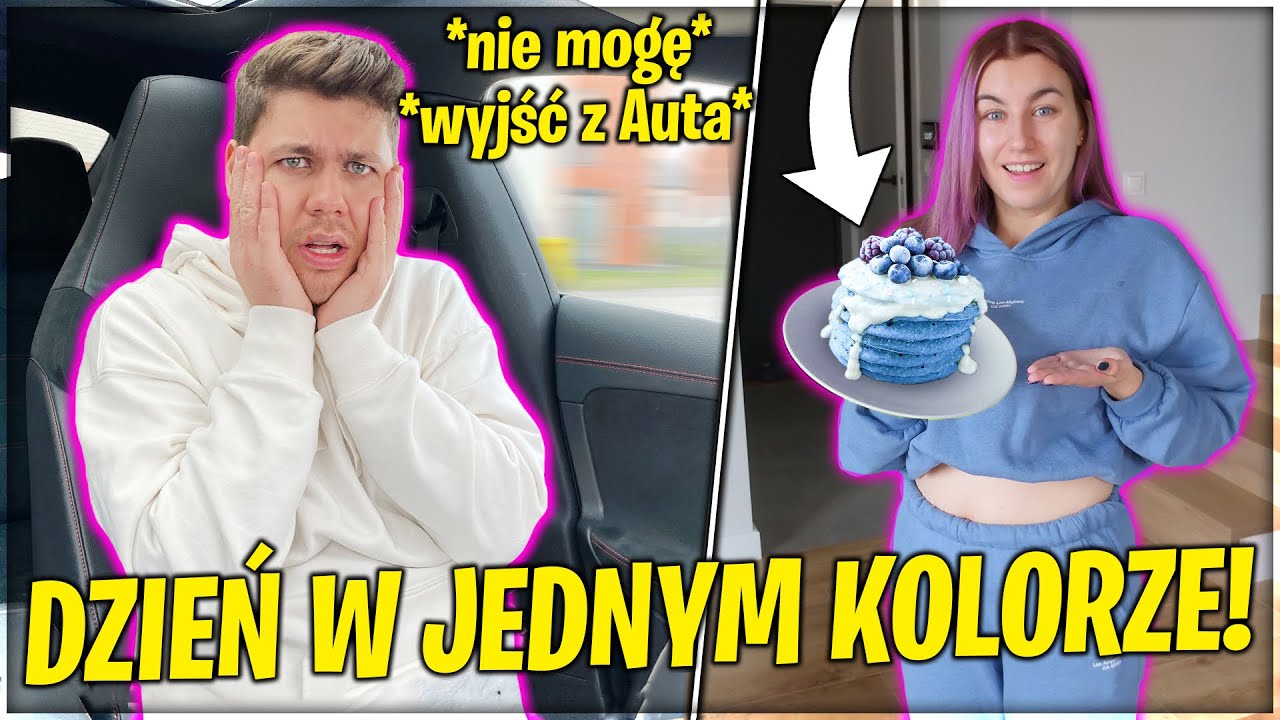 MOŻEMY DOTYKAĆ TYLKO JEDEN LOSOWY KOLOR PRZEZ CAŁY DZIEŃ! *było zabawnie xD*