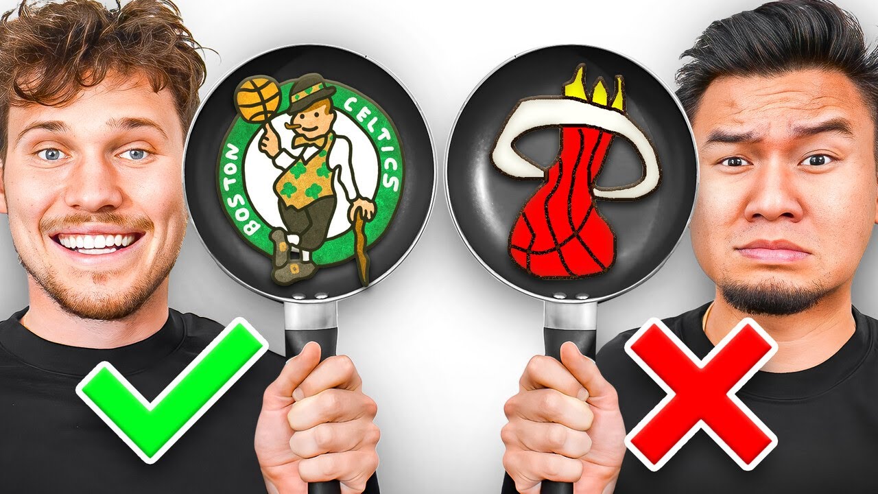 Best NBA Pancake Art, Wins $1000!