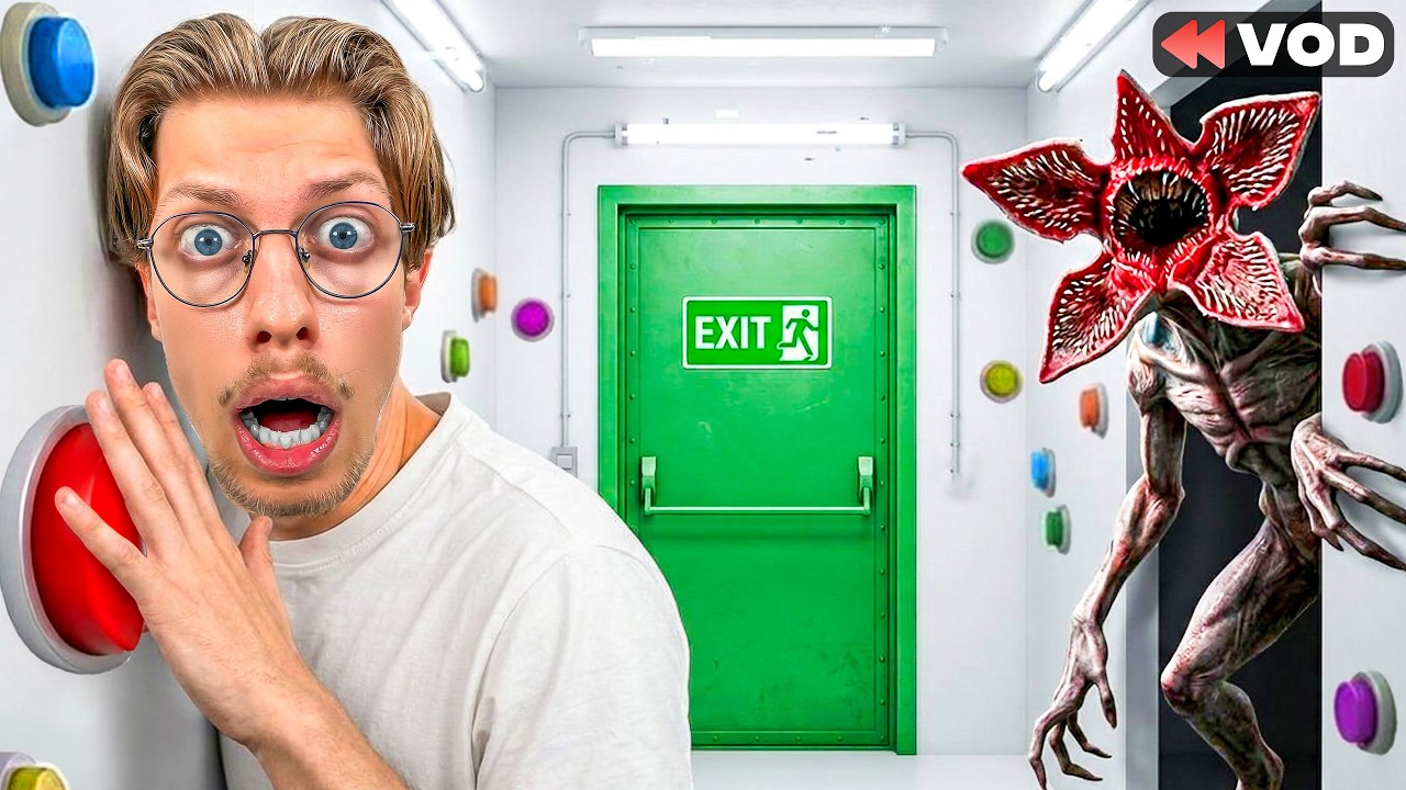Si J'Appuie sur le Mauvais Bouton Je Meurs ! (Button Prison)