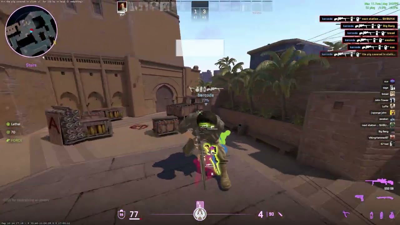 CS2 HvH Highlights ft. Fatality.win #6