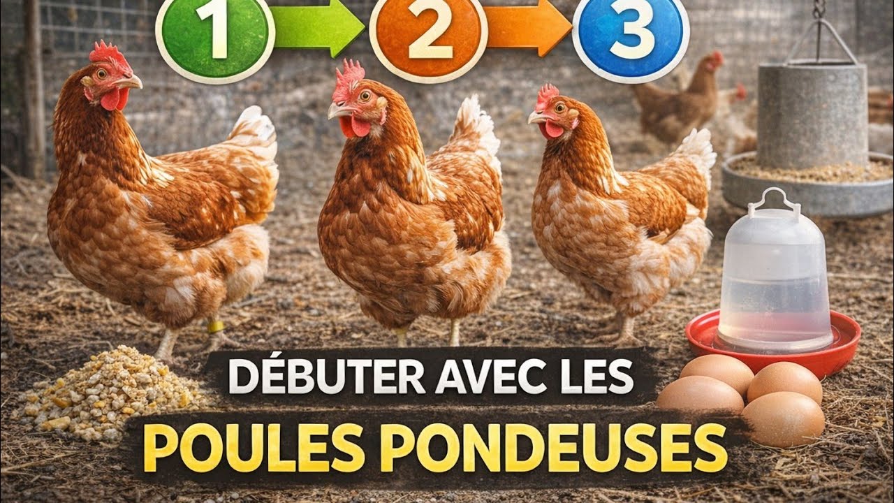 Débuter l'élevage Des Poules Pondeuses pas à pas [ Le Guide Complet]