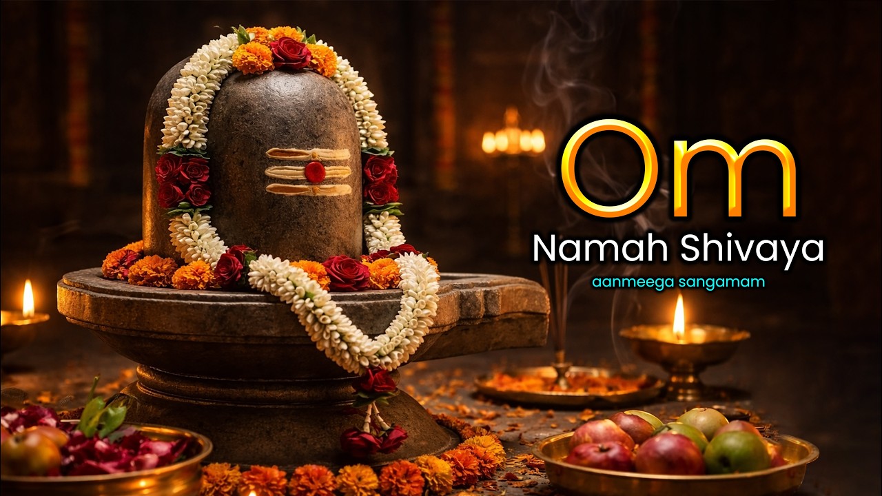 Powerful Mantra for Healing Protection & Inner Peace | Om Namah Shivaya Chanting | ஓம் நம சிவாய | HD