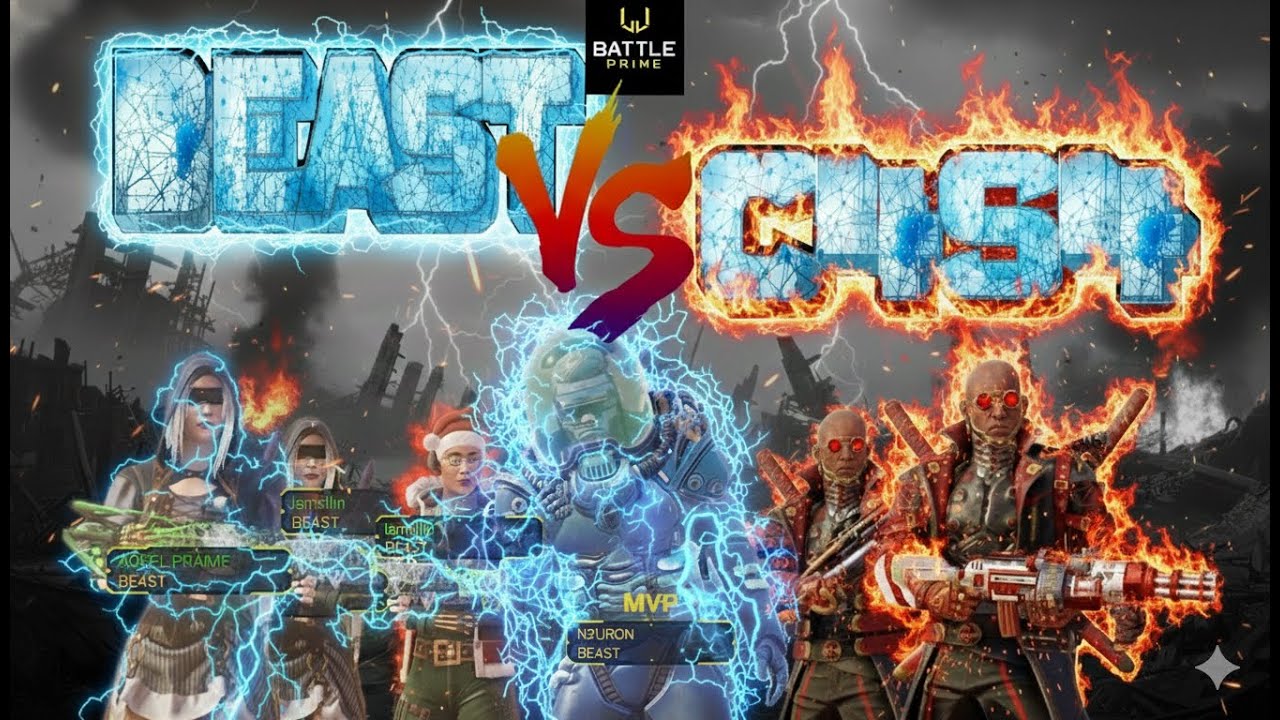 🚨🧪| BE4ST vs C4S4 + Doctor | (Clan Battle) | Battle Prime | iOS Game |