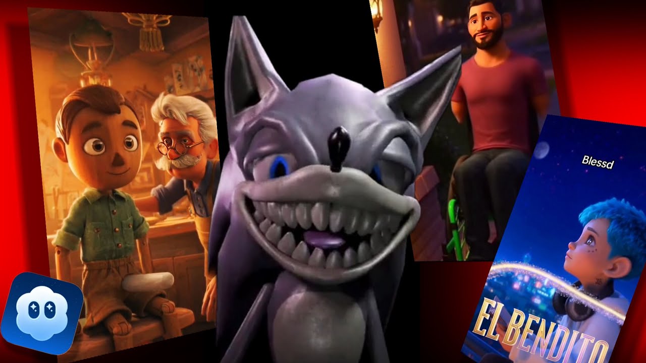 LOS TRAILERS mas FUNABLES 💀 de SORA 2 al Stilo Disney pixar Vol 2