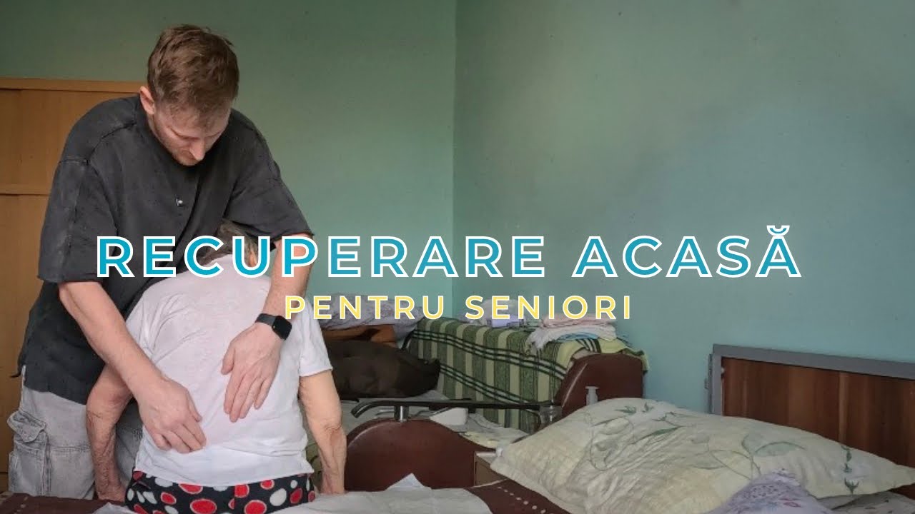 Recuperare după fractura de umăr și imobilizare la pat - exersăm ridicatul &icirc;n picioare - exerciții.