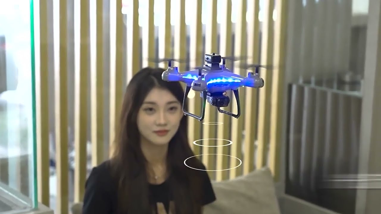 Ky102 5g RC Drone with 4k Camera 4-Way Automatic Obstacle Avoidance Quadcopter