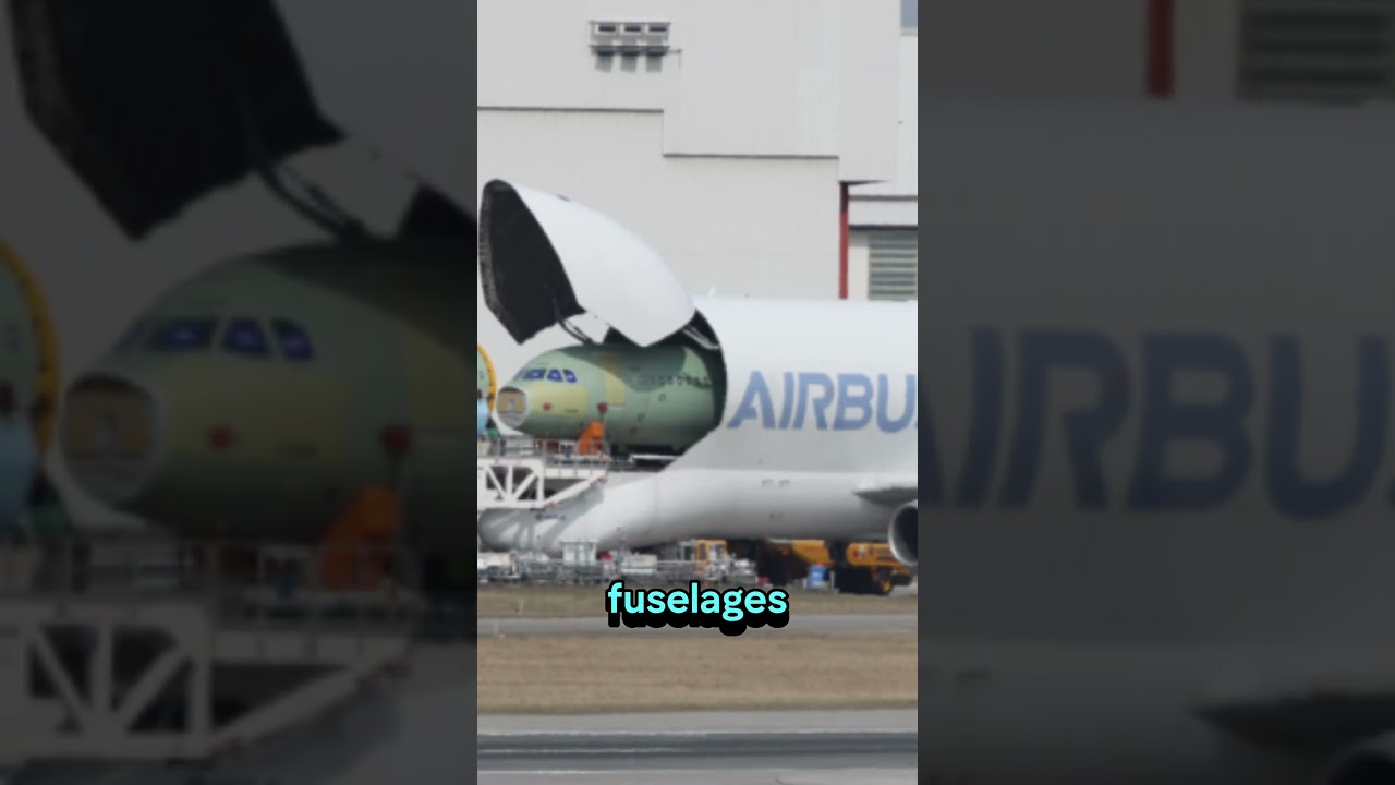 Whale of the Skies: Airbus Beluga ✈️🐋