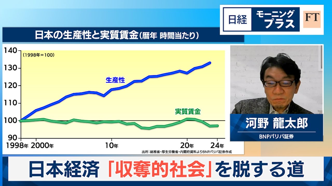 日本経済 「収奪的社会」を脱する道【日経モープラFT】