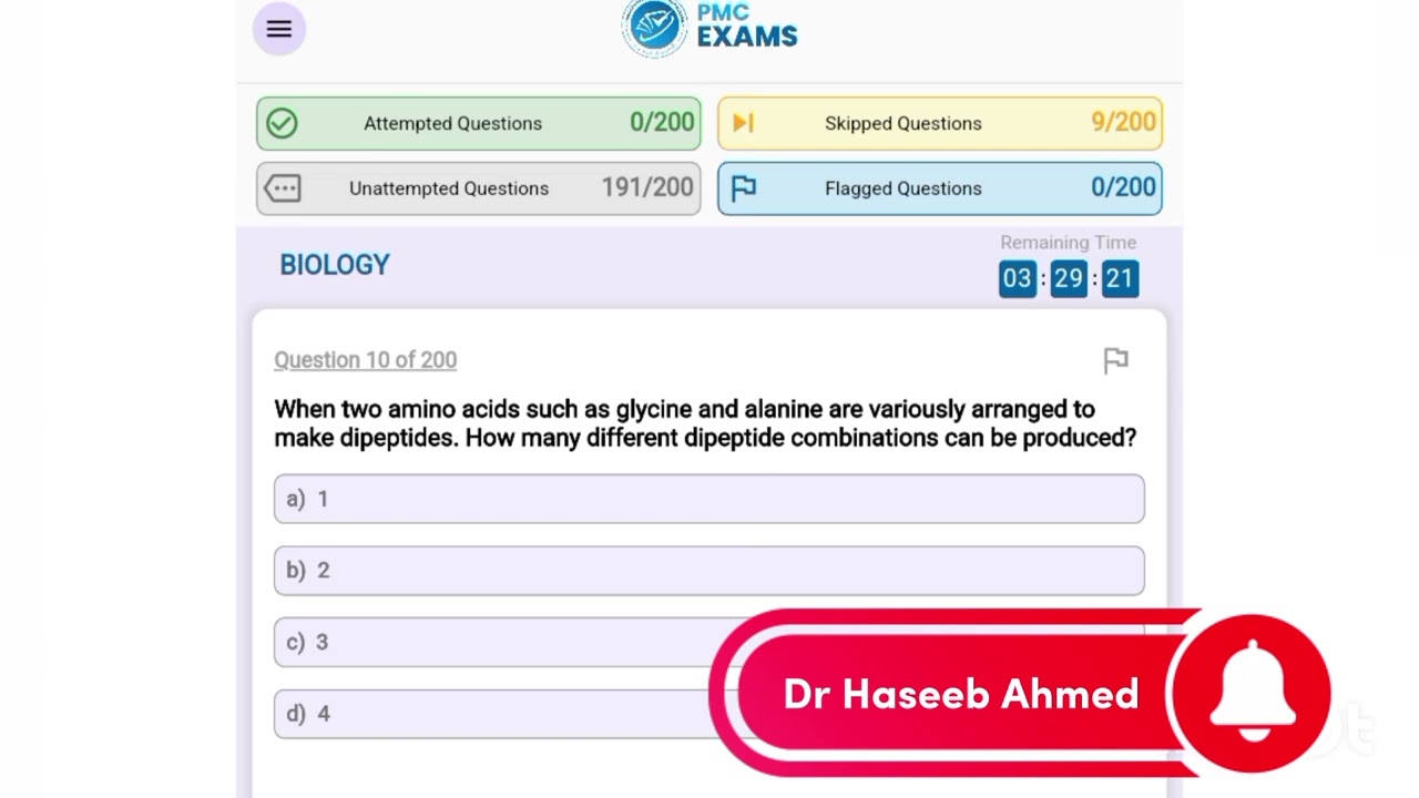PMC PRACTICE TEST 2022 | Live practice Nmdcat 2022 | Alert| HONESTLY SPEAK| @DrHaseebAhmed