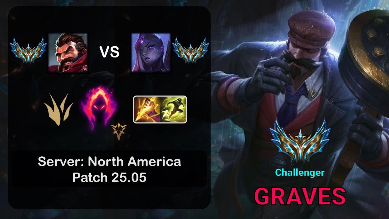 Graves Jungle vs Bel'Veth - NA Challenger - Patch 25.05