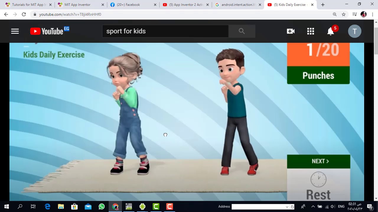Open YouTube Link With  App-inventor