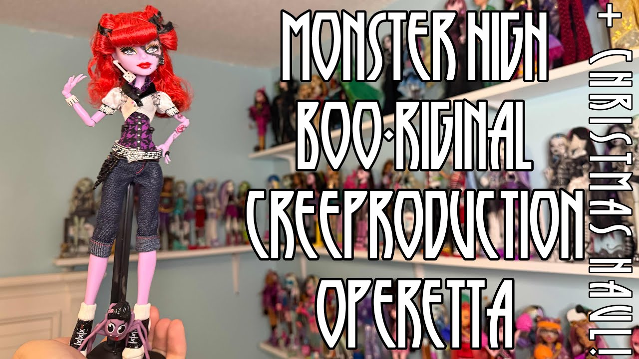 Monster High Boo-riginal Creeproduction Operetta Unboxing + Christmas Haul! || Jacob’s Dollbabies