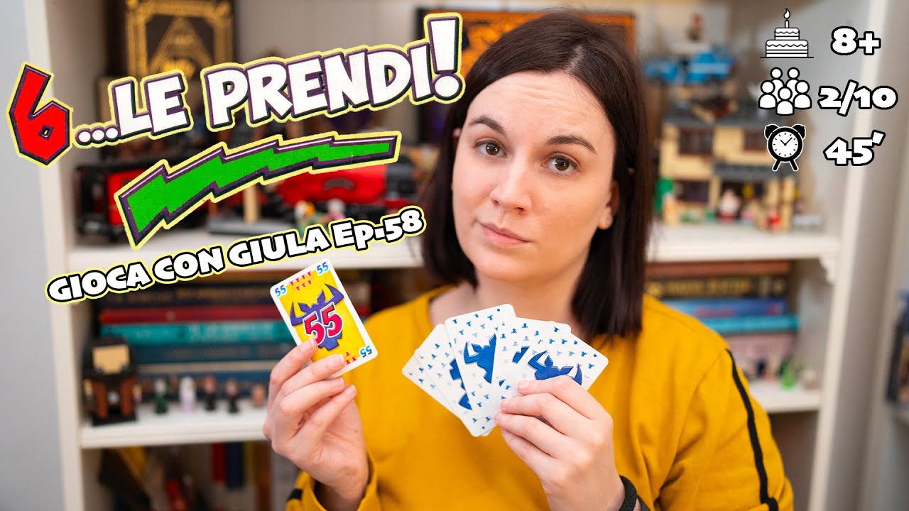 GIOCA le carte e cerca di NON PRENDERNE! - 6&hellip; Le Prendi! | Tutorial - GIOCA CON GIULA #58