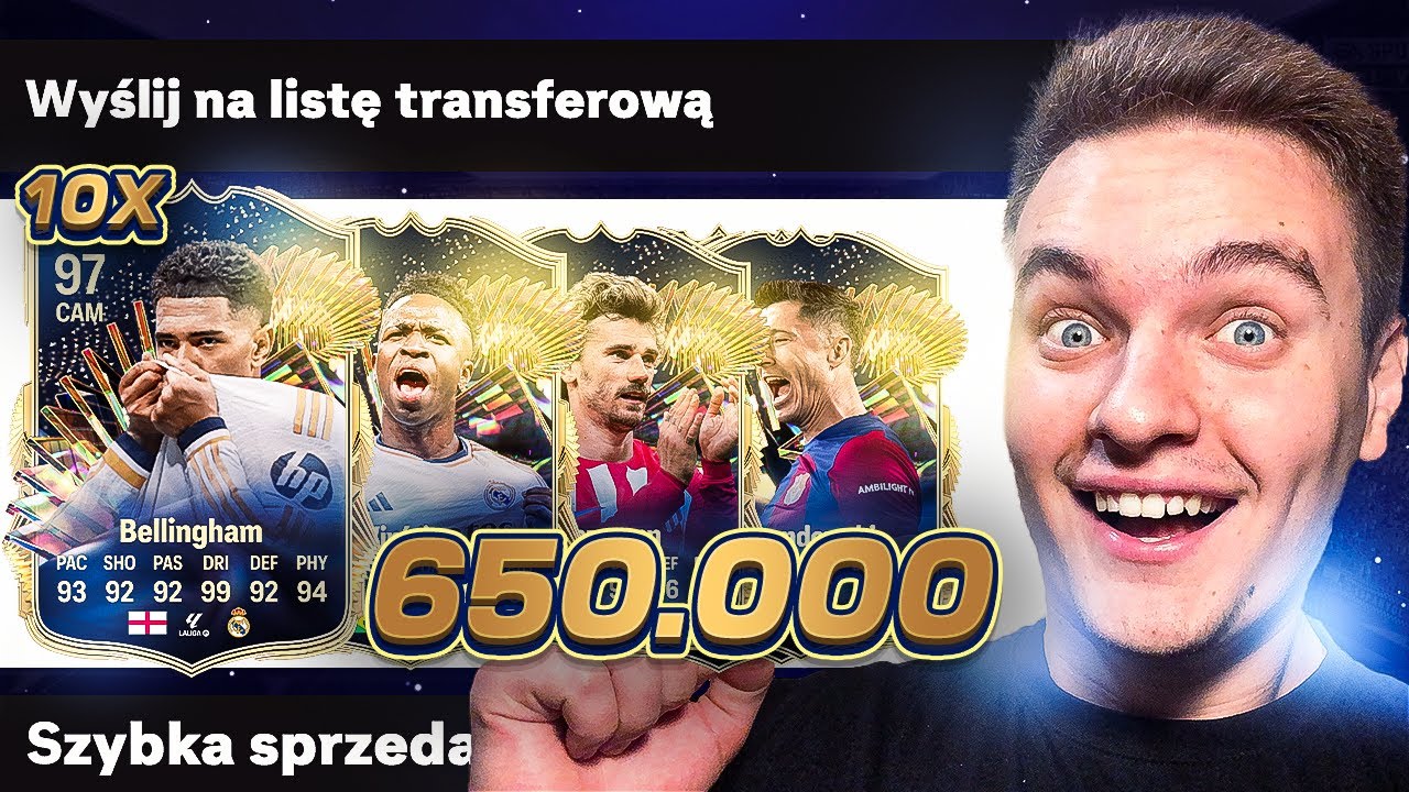 OTWORZYŁEM PACZKĘ ZA 650.000! TRAFIŁEM 10 TOTS&Oacute;W!