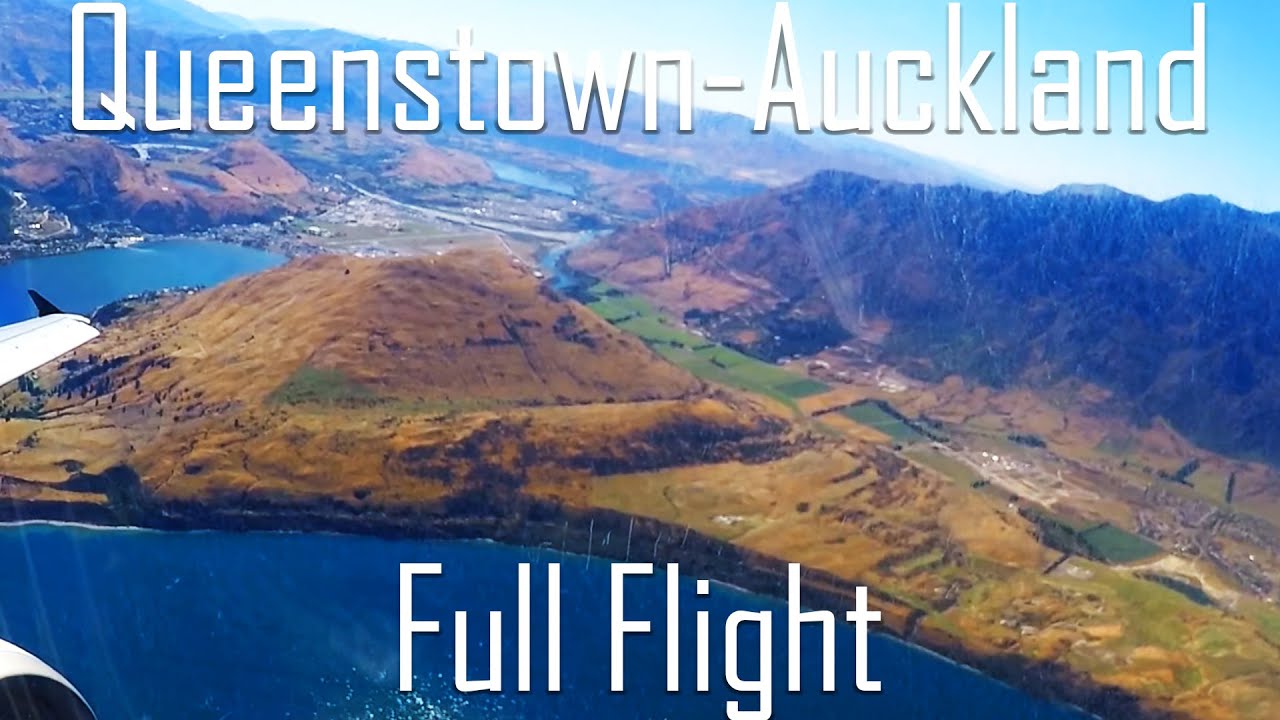 FULL FLIGHT | Queenstown to Auckland | A320 | Air New Zealand | NZ1240