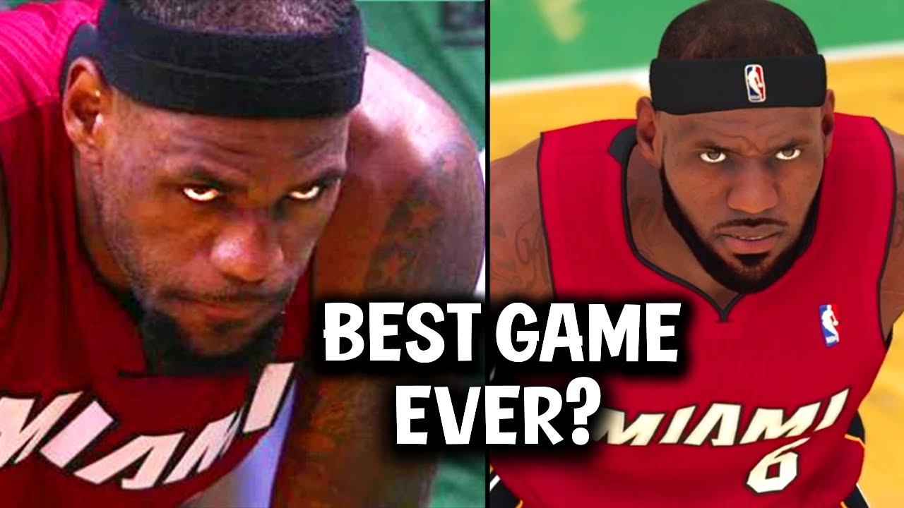 Recreating LeBron James GREATEST Game Ever on NBA 2K20! (2012 Playoffs Game 6 vs Celtics)