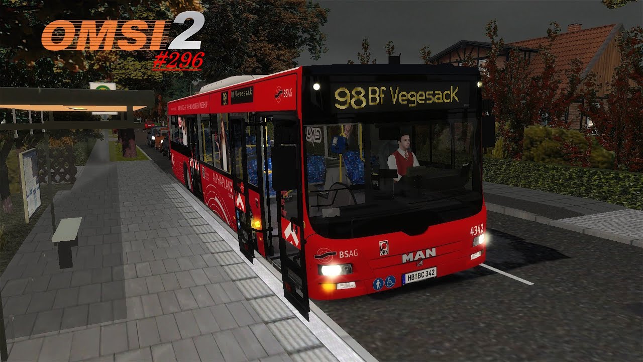 Lets Play Omsi 2 #296 Bremen Nord Modern Auf der Linie 98 [HD][GER]