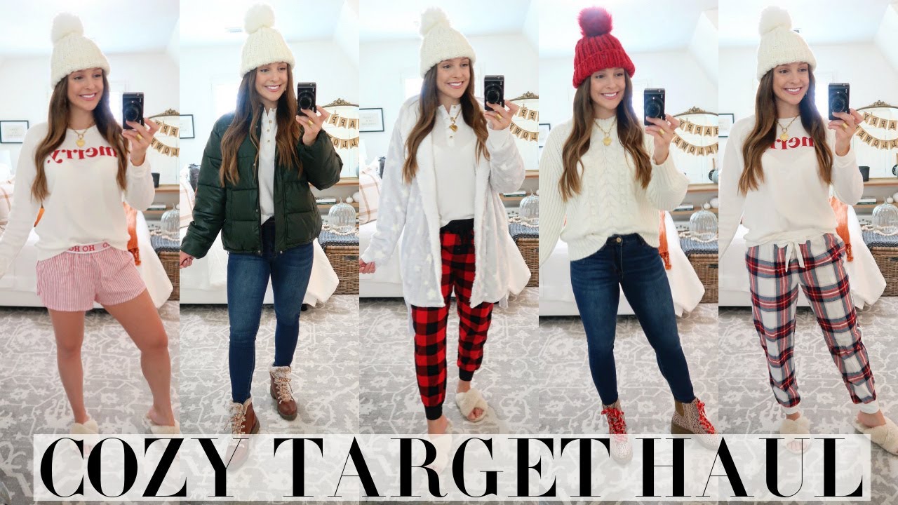 HUGE TARGET CLOTHING HAUL! 2020 | FALL OUTFITS, CHRISTMAS JAMMIES + MORE! | RACHEL PUCCETTI