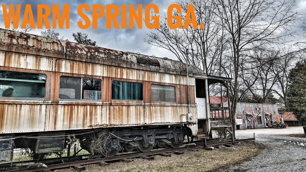 Warm Spring: Walking tour through one of Georgia's best kept secrets WARM SPRING GA. 🥰💐