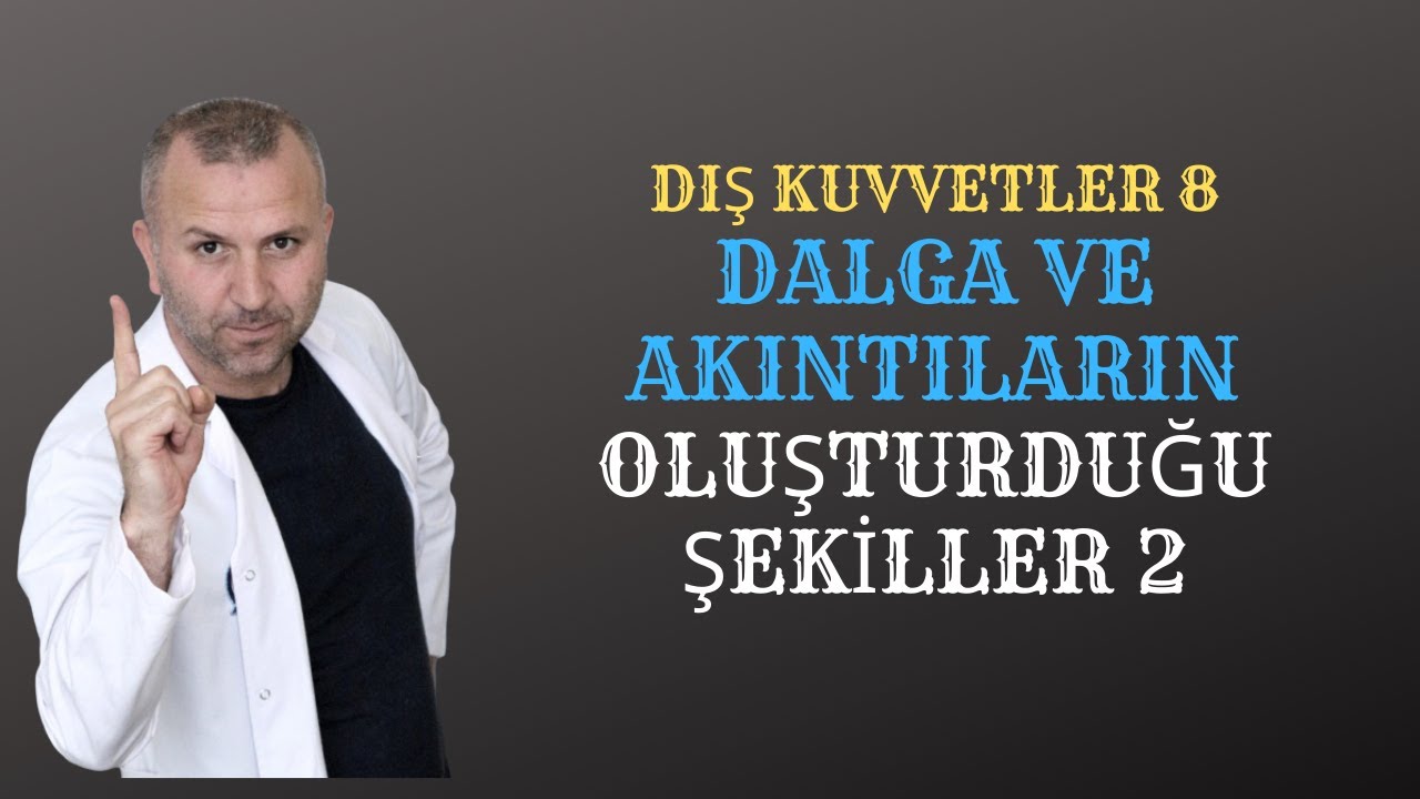 DIŞ KUVVETLER 8 (DALGA VE AKINTILARIN OLUŞTURDUĞU ŞEKİLLER 2) #tytcoğrafya #aytcoğrafya#kpsscoğrafya