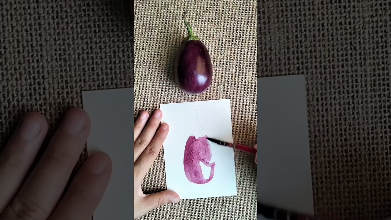 object drawing for elementary exam #art #painting #drawing #garden #fruit