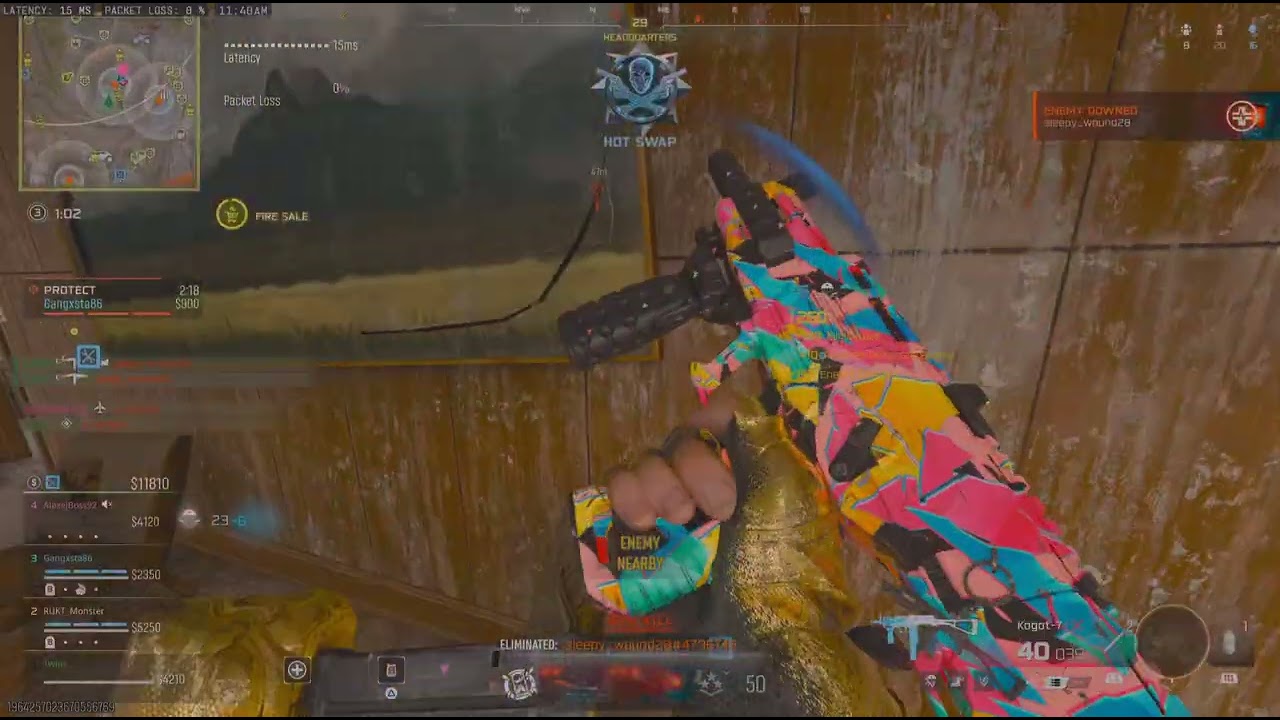 When u play 1vs4 entire game😩