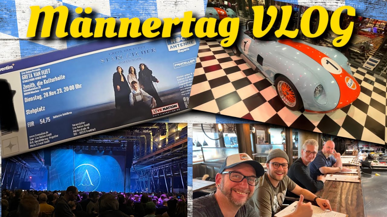 🎬 GRETA VAN FLEET in Concert und MOTORWELT MÜNCHEN! #vlog #gretavanfleet #motorworld