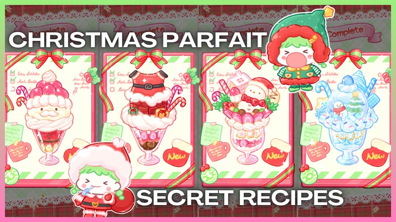 ✨ 4 New Christmas Parfait Recipes ✨ | Tanghulu Master 🎄🍡 #tanghulumaster #secretrecipes 