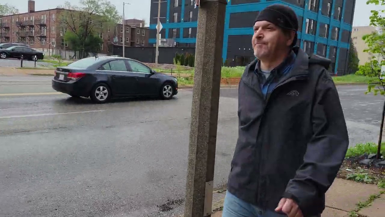 Walking from Pershing And DeBalivere to Delmar & Union Blvd. In St. Louis,  Mo.