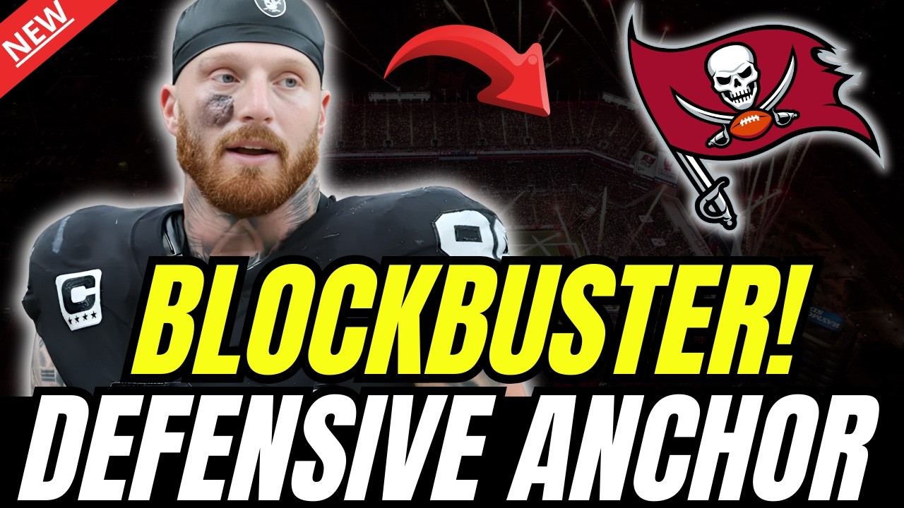 🚨😱 HUGE SIGNING! Buccaneers Linked To Bold Maxx Crosby Proposal! TAMPA BAY BUCCANEERS NEWS TODAY