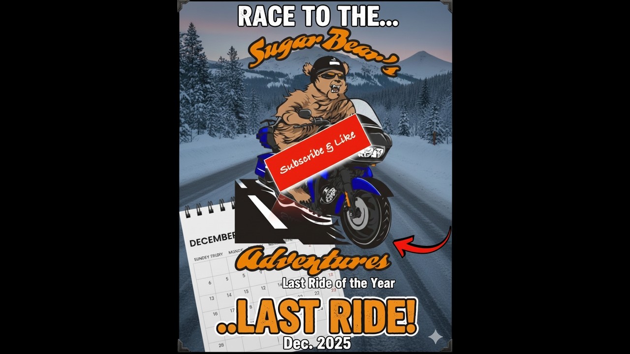 End Of The Year Ride   3rd Times The Charm!