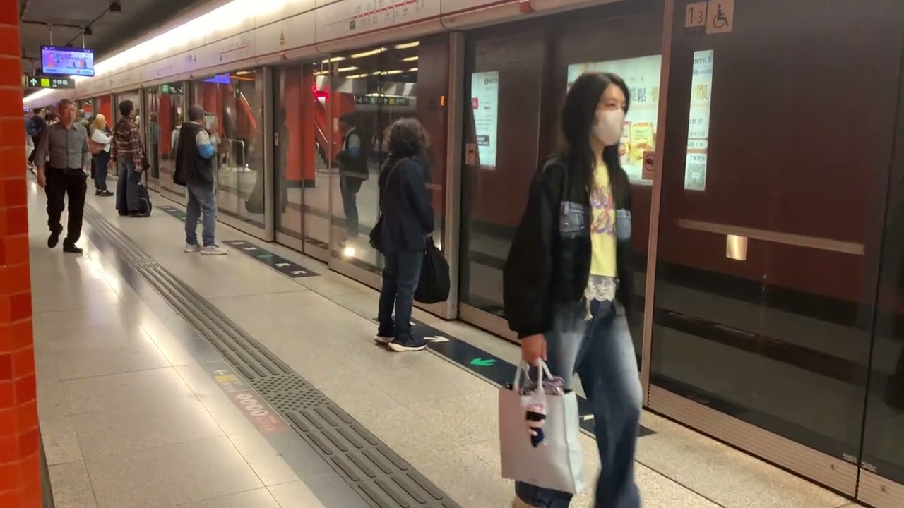 [返屋企時全部都係A2XX/A2XX]MTR TWL M Train A283/A268駛離1號月台丶A265/A270駛離丶A221/A204駛入2號月台 & A271/A260駛入荔枝角1號月台